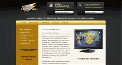 Desktop Screenshot of credithill.eu