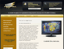 Tablet Screenshot of credithill.eu